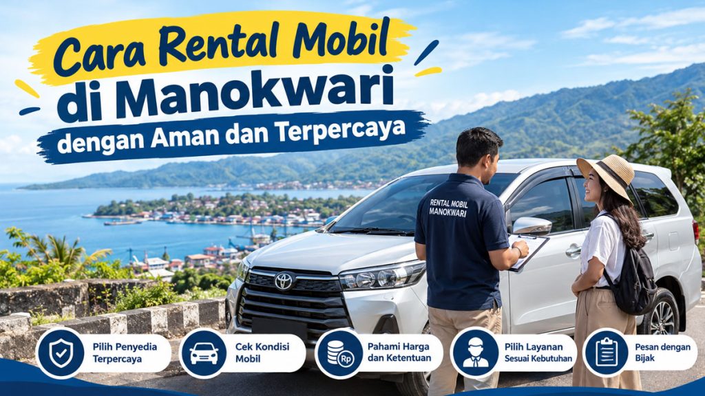 Cara Rental Mobil di Manokwari dengan Aman dan Terpercaya