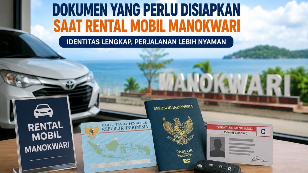 Dokumen yang Perlu Disiapkan Saat Rental Mobil Manokwari