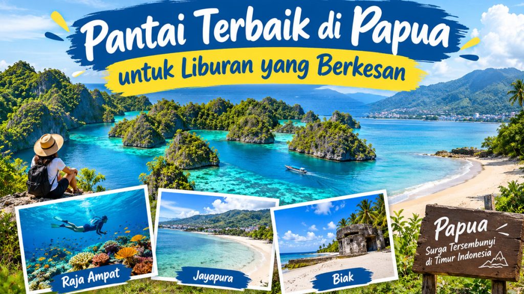 Pantai Terbaik di Papua untuk Liburan yang Berkesan