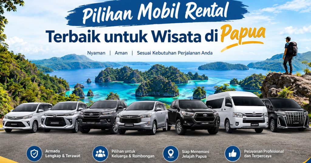 Pilihan Mobil Rental Terbaik untuk Wisata di Papua