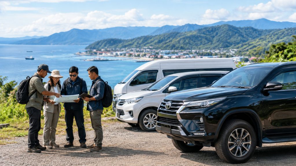 Rental Mobil Manokwari untuk Mobilitas Tim Proyek