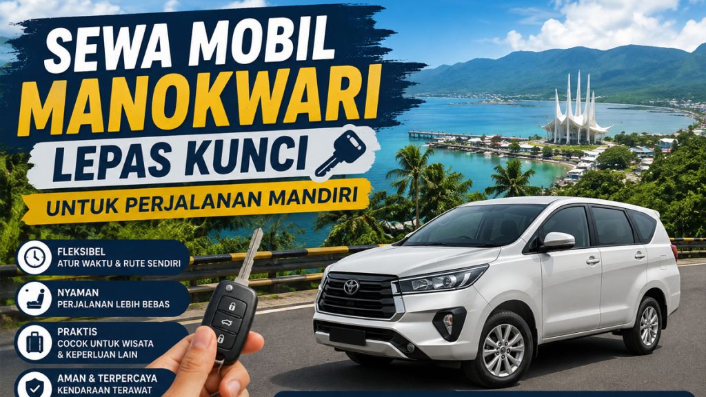Sewa Mobil Manokwari Lepas Kunci untuk Perjalanan Mandiri