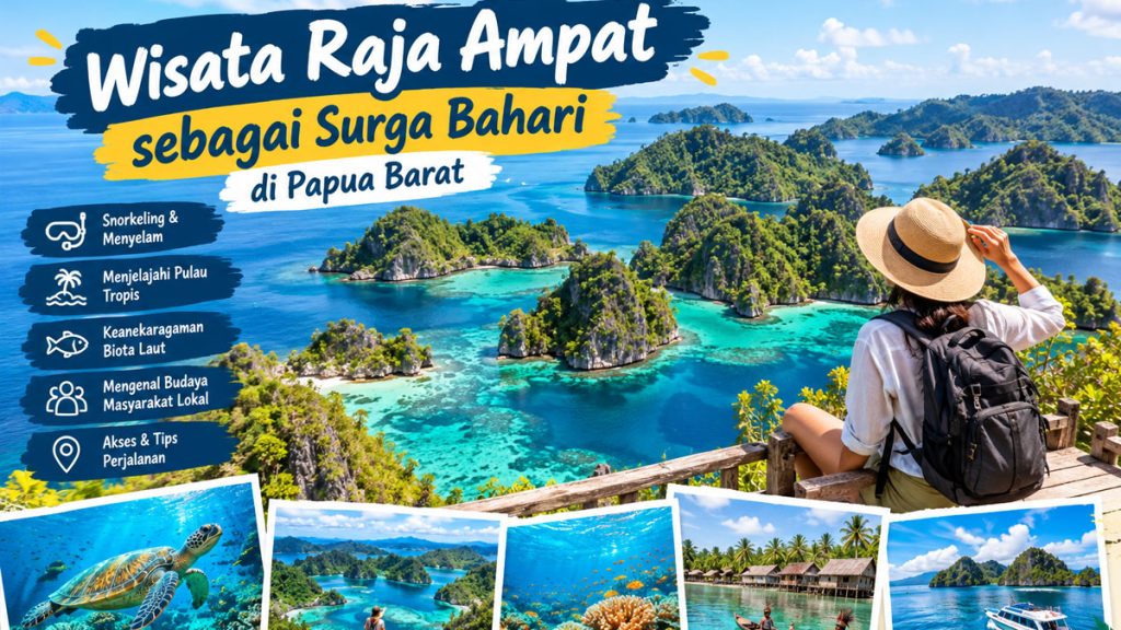Wisata Raja Ampat sebagai Surga Bahari di Papua Barat
