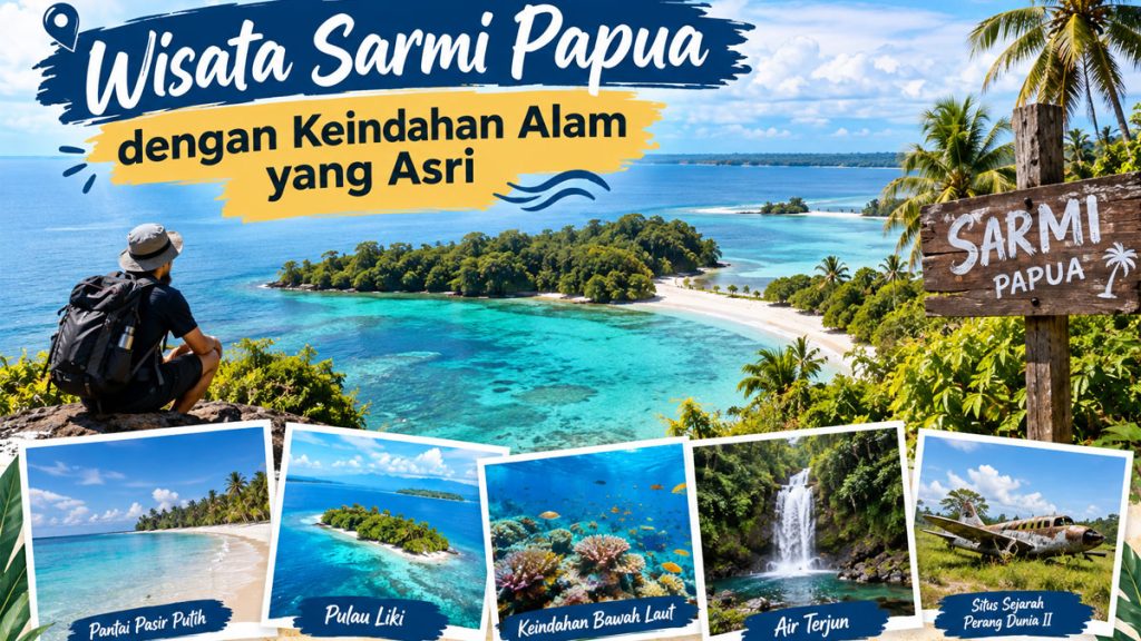 Wisata Sarmi Papua dengan Keindahan Alam yang Asri