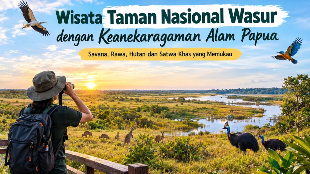 Wisata Taman Nasional Wasur dengan Keanekaragaman Alam Papua