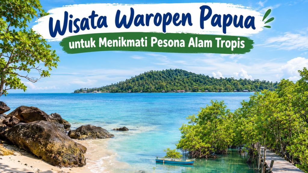 Wisata Waropen Papua untuk Menikmati Pesona Alam Tropis